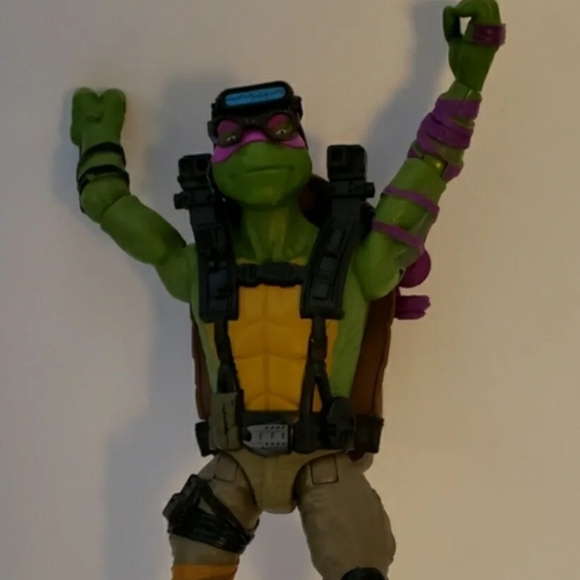 🔥TMNT Teenage Mutant Ninja Turtles Movie Donatello 11" Action Figure - Picture 9 of 11